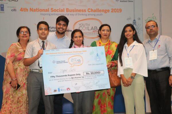 Triyog Project Bags First Runner Up Position at National Social Business Challenge